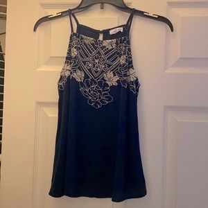 Dark blue tank